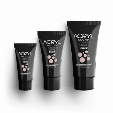 Acryl Pro Gel Light Nude - brez HEMA in TPO