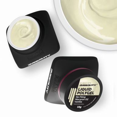 Liquid Polygel No Filing – Macaron – 02 Vanilla – HEMA Free