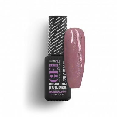 Liquid Polygel BIAB Mellow Mauve Sauvage – HEMA FREE gradilni gel v steklenički