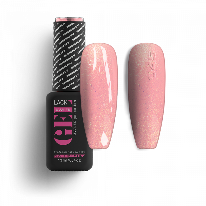 GEL LAK - GLITTER 045 GEL LAK – 045 : SPARKLING PINK
Naši barvni gel laki so zasnovani z m...