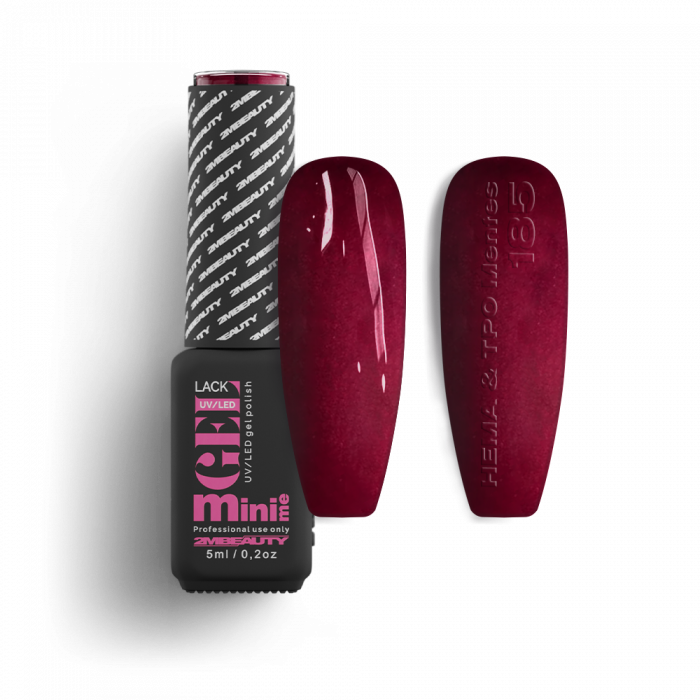 HEMA &TPO FREE 185 Gel Lack - Hema & TPO Free 185 : BURGUNDY RED (711)
Družina Gel Lakov brez HEMA i...