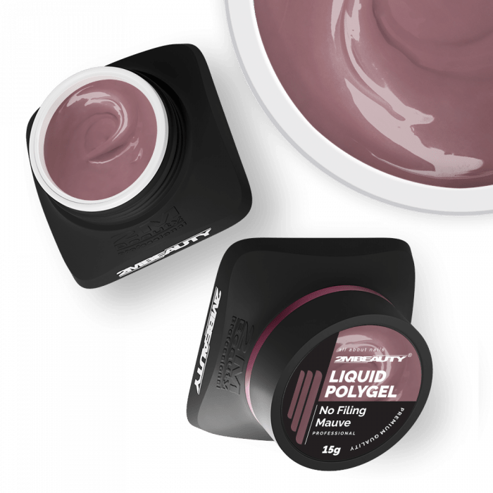 Liquid Polygel No Filing – Mauve – HEMA Free