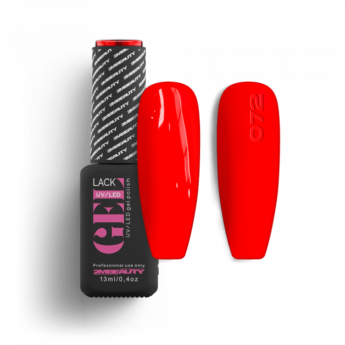 Gel Lack - Hema & TPO Free 072 : NEON ORANGE
&nbsp;
Družina Gel Lakov&nbsp;brez HEMA in TPO&n...