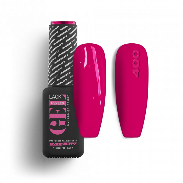 Gel Lack - Hema & TPO Free 400(809) : NEON&nbsp;ROZA
&nbsp;
Družina Gel Lakov&nbsp;brez HEMA ...