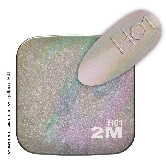 Gel lak z mikro bleščicami, efekt hologram.
 
Ingredients POLYURETHANE ACRYLATE OLIGOM...