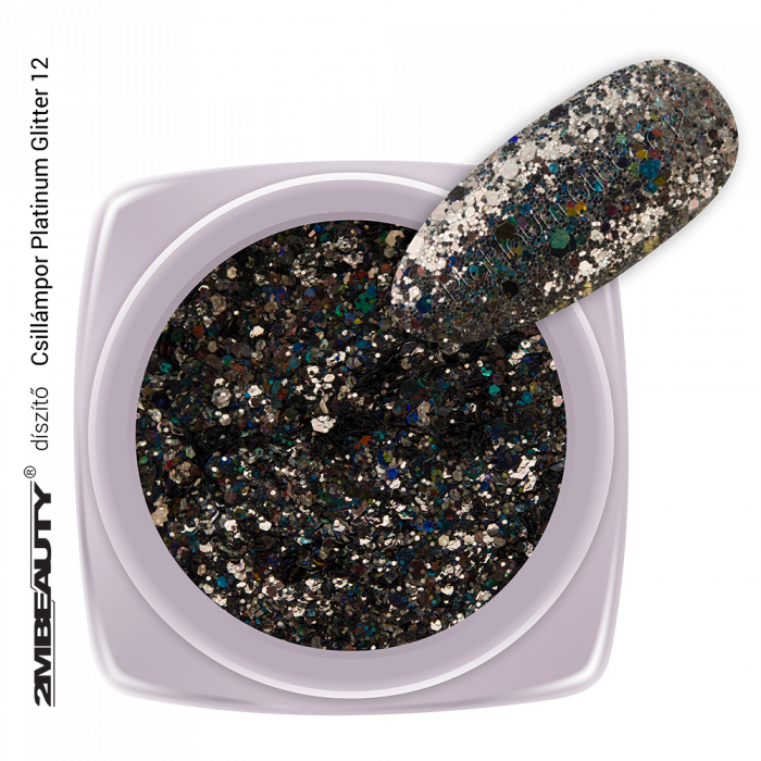 Platinum Glitter 12&nbsp;
Me&scaron;anica ble&scaron;čic v prahu in ble&scaron;čic različnih vel...
