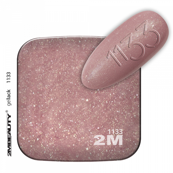 GEL LACK - 1133 Slamnata vrtnica (rozasto NUDE)
Pozornost!
Čas vezave je 1,5-2 minuti v UV s...
