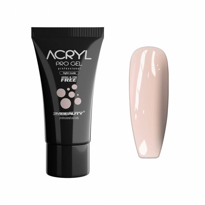 Acryl Pro Gel Light Nude - brez HEMA in TPO
Acryl Pro Gel Light Nude - brez HEMA in TPO - Akrilgel v tubi:
Naš Light Nude akrilg...