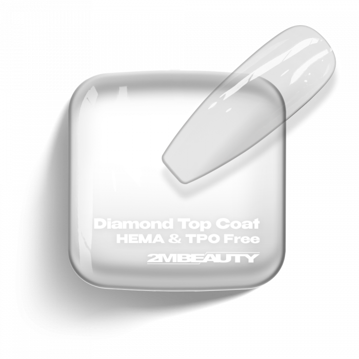 Diamond Top Coat – brez HEMA in TPO Diamond Top Coat – brez HEMA in TPO
Trajno sijoč in prožen gel lak nadlak v različici brez...