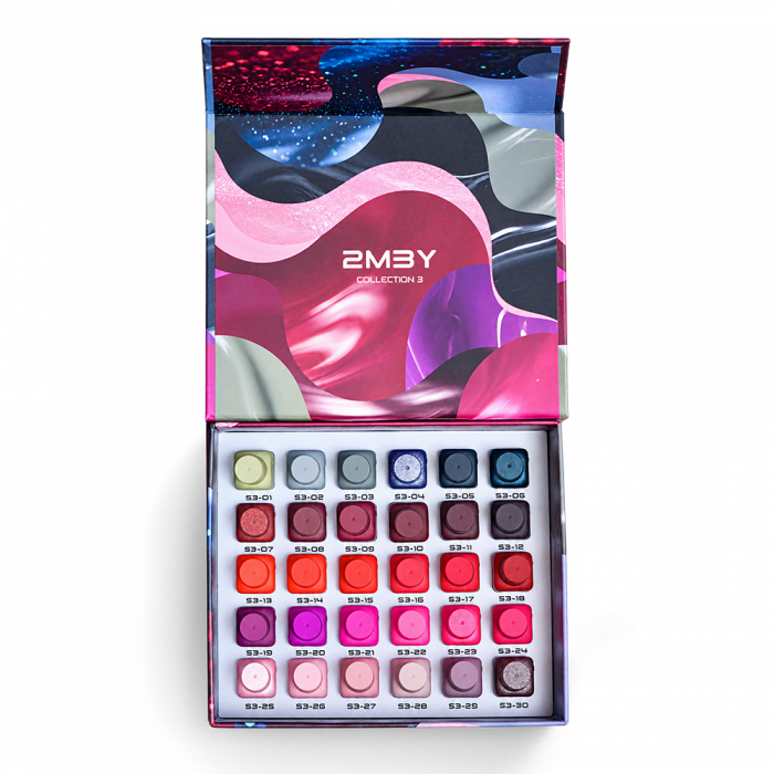 Gel Lack Collection 3 – Seasonal Glow – HEMA FREE set 30 kos 2MBEAUTY Gel Lack Collection 3 – Seasonal Glow je ekskluzivna kolekcija 30 profesionalnih gel ...