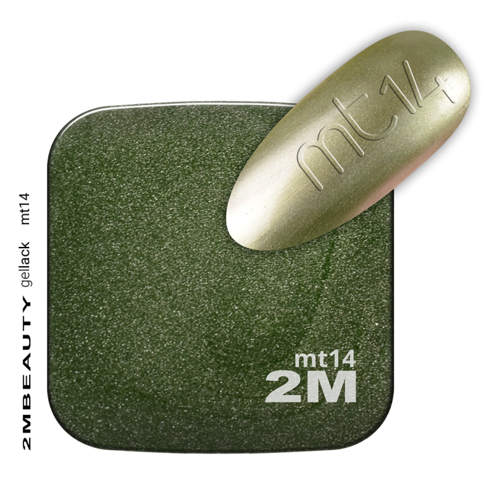 Gel Lack - Metal MT014 Ekstremno sijoče barve z metalnim učinkom....