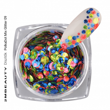 POLKADOT MIX GLITTER 09
