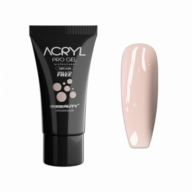 Acryl Pro Gel Light Nude - brez HEMA in TPO
