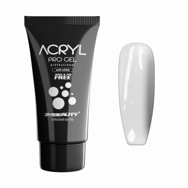 Acryl Pro Gel Soft White - brez HEMA in TPO
