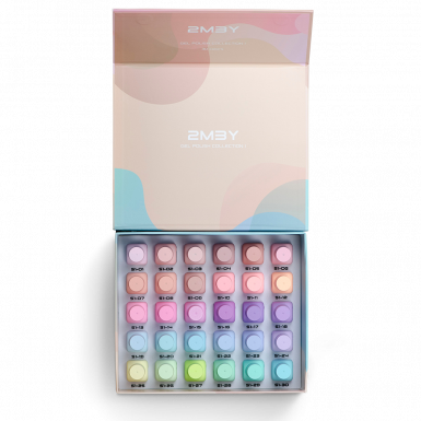 Gel Lack Set – Collection 1 – Spring Pastel – 30 kos
