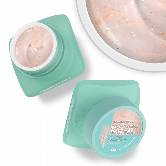 Liquid Polygel No Filing – Milkshake 01 – HEMA fFREE