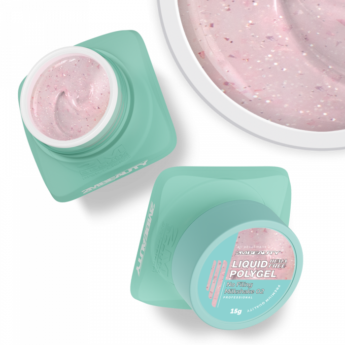 Liquid Polygel No Filing – Milkshake 02 – HEMA fFREE