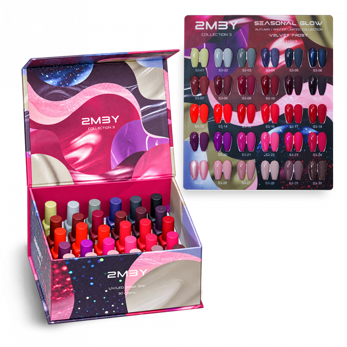 Gel Lack Collection 3 – Seasonal Glow – HEMA FREE set 30 kos