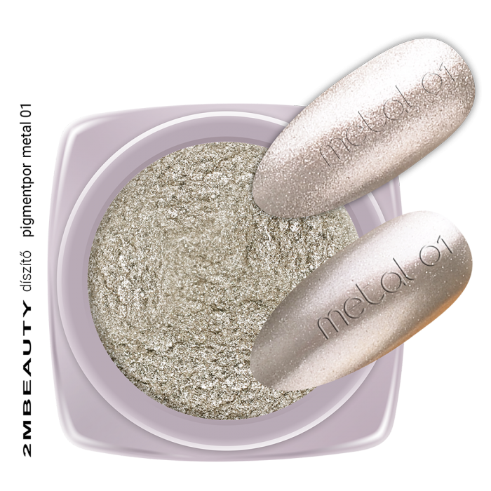 METAL PIGMENT -01 Metal pigment prah sa metalnim efektom - ogledalo
Shining Silver
Šifra:2040B
...